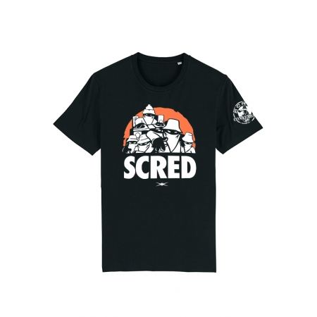 T Shirt Scred Perso Noir
