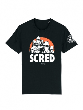T Shirt Scred Perso Noir