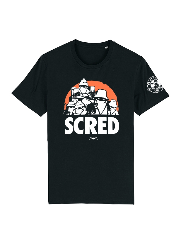 T ShirtLa Scred En Live Noir de scred connexion sur Scredboutique.com