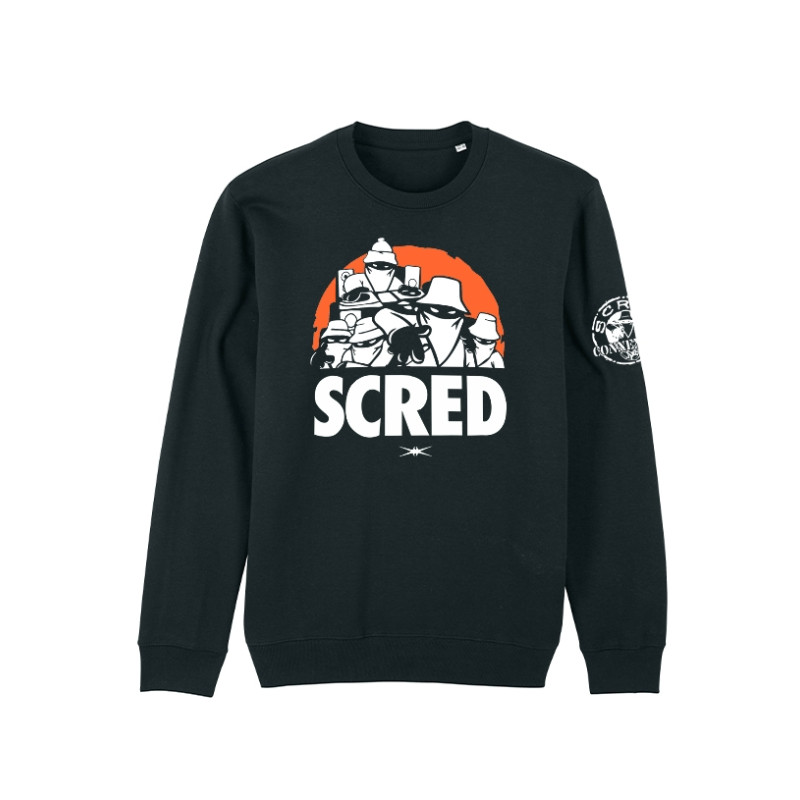 Sweat Scred Perso Noir