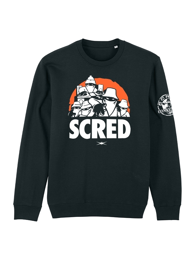 Sweat Scred Perso Noir