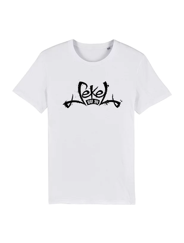 T Shirt Blanc Sekel du 91 de sekel du 91 sur Scredboutique.com