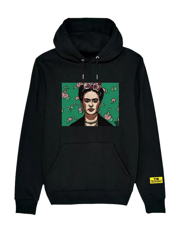 Sweat Capuche Frida - Tb Illustration de tb-illustration sur Scredboutique.com