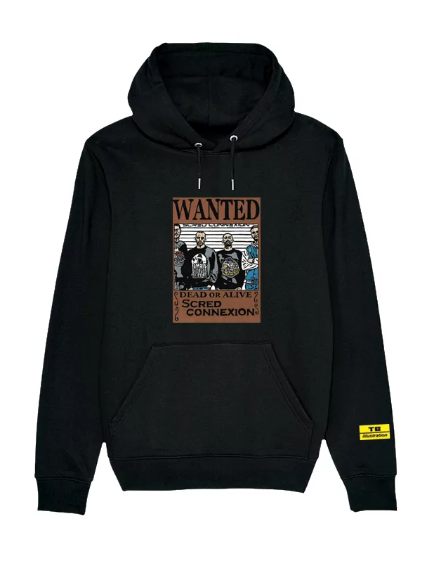 Sweat Capuche Scred Connexion - Tb Illustration de tb-illustration sur Scredboutique.com