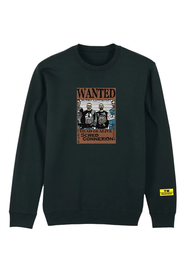 Sweat Scred Connexion - Tb Illustration de tb-illustration sur Scredboutique.com