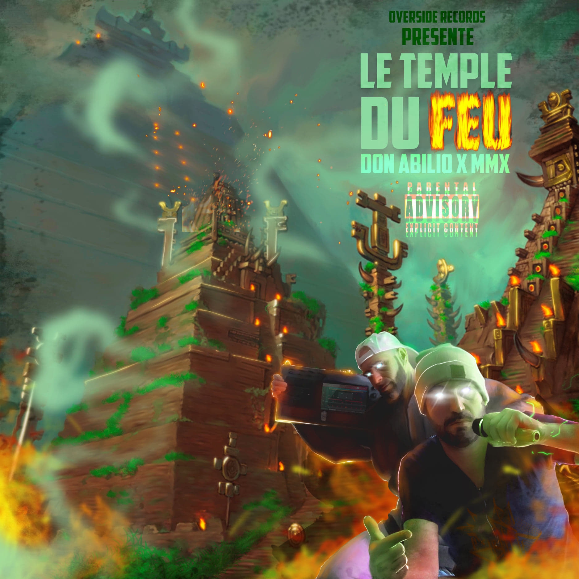 Album Cd "Don Abilio X MMX - Le temple du feu" de sur Scredboutique.com
