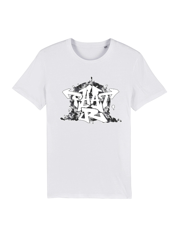 T-shirt Fhat-R Graff Camo Gris