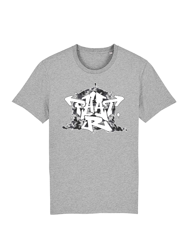 T-shirt Fhat-R Graff Camo Gris de fhat r sur Scredboutique.com