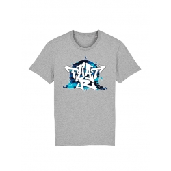 T-shirt Fhat-R Graff Camo Bleu de fhat r sur Scredboutique.com