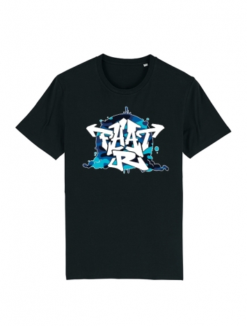 T-shirt Fhat-R Graff Camo Bleu