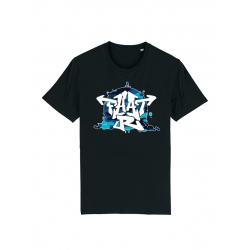 T-shirt Fhat-R Graff Camo Bleu de fhat r sur Scredboutique.com