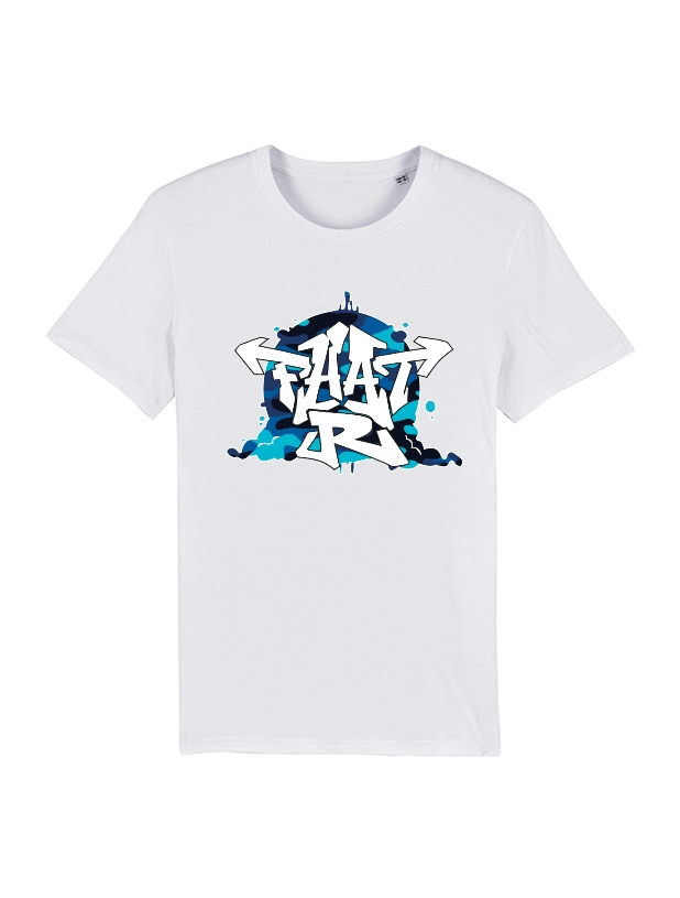 T-shirt Fhat-R Graff Camo Bleu de fhat r sur Scredboutique.com