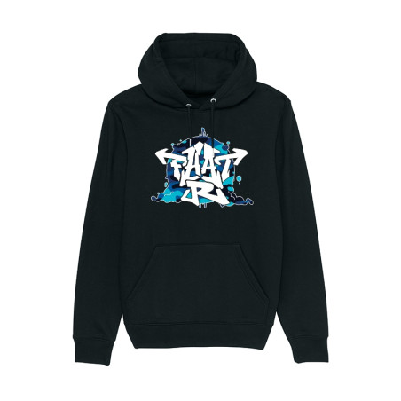 Sweat Fhat-R Graff Camo Bleu