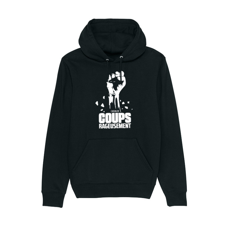 Sweat Capuche Coups Rageusement