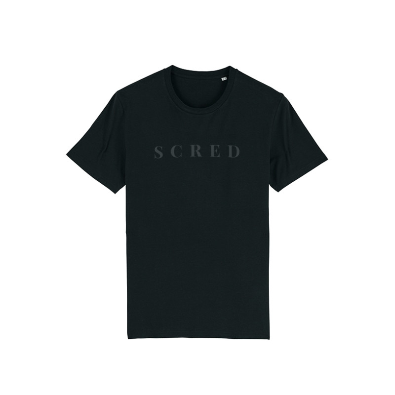 Tshirt Scred Discret Noir