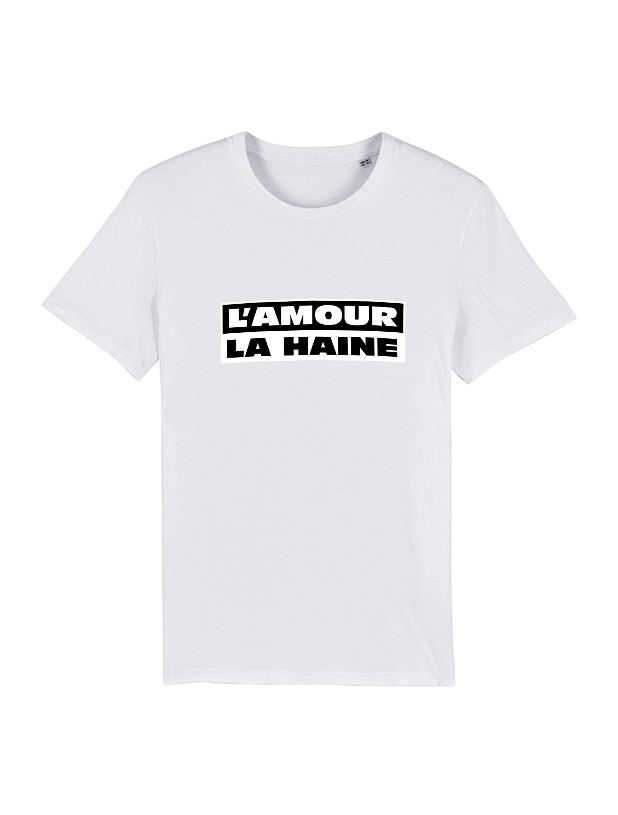 Tshirt Metronome L\'amour la Haine de amadeus sur Scredboutique.com