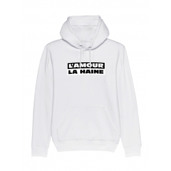 Sweat Capuche Metronome L'amour La haine de amadeus sur Scredboutique.com
