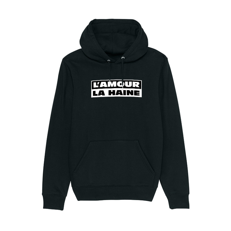 Sweat Capuche Metronome L'amour La haine