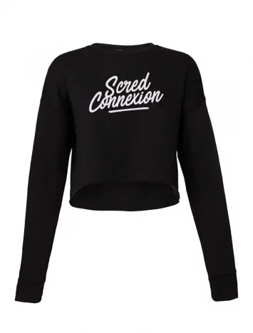 scred connexion Sweat Femme Crop Scred Connexion