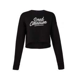Sweat Femme Crop Scred Connexion de scred connexion sur Scredboutique.com