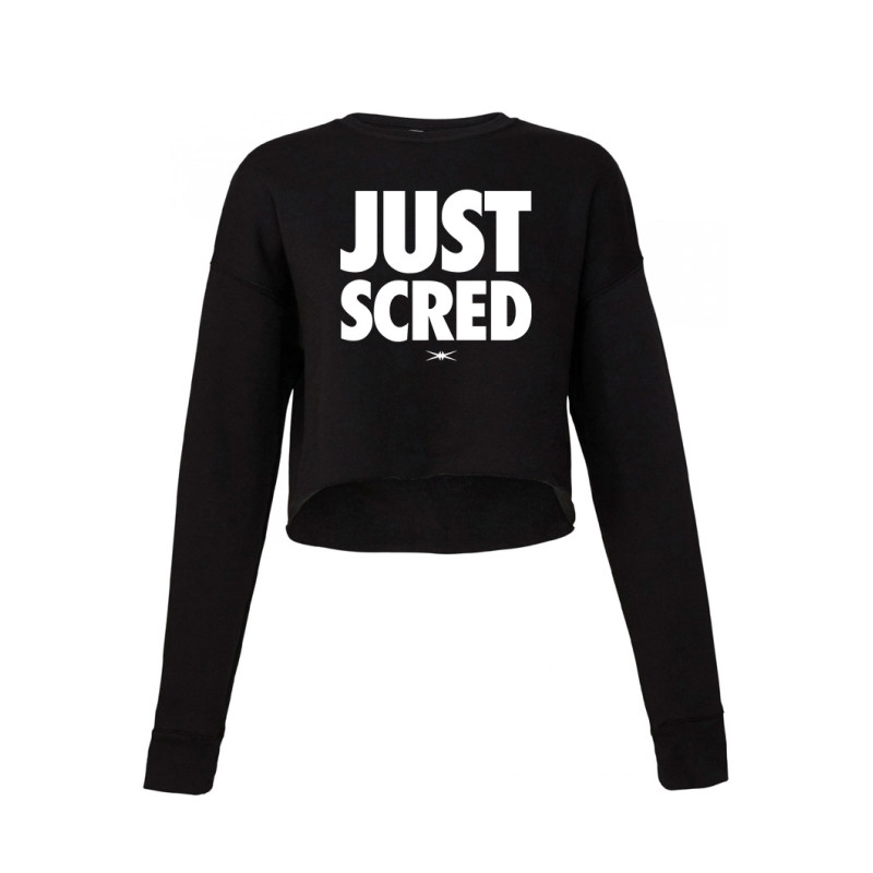 Sweat Femme Crop Just Scred