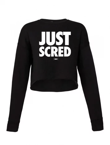 scred connexion Sweat Femme Crop Just Scred
