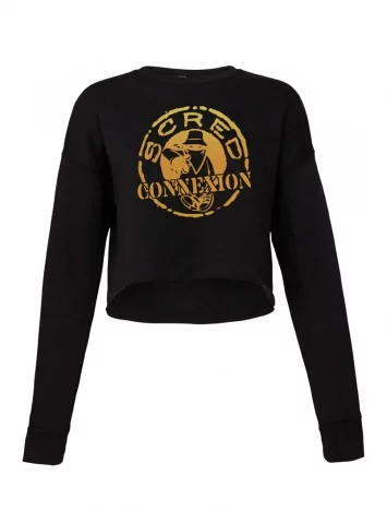 scred connexion Sweat Femme Crop Classico OR