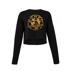 Sweat Femme Crop Classico OR de scred connexion sur Scredboutique.com