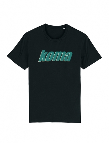 T-shirt Koma Noir
