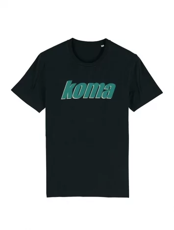ahmed koma T-shirt Koma Noir
