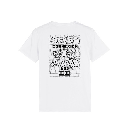Tshirt Blanc Scred Loubard X Xane