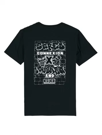 scred connexion Tshirt Noir Scred Loubard X Xane