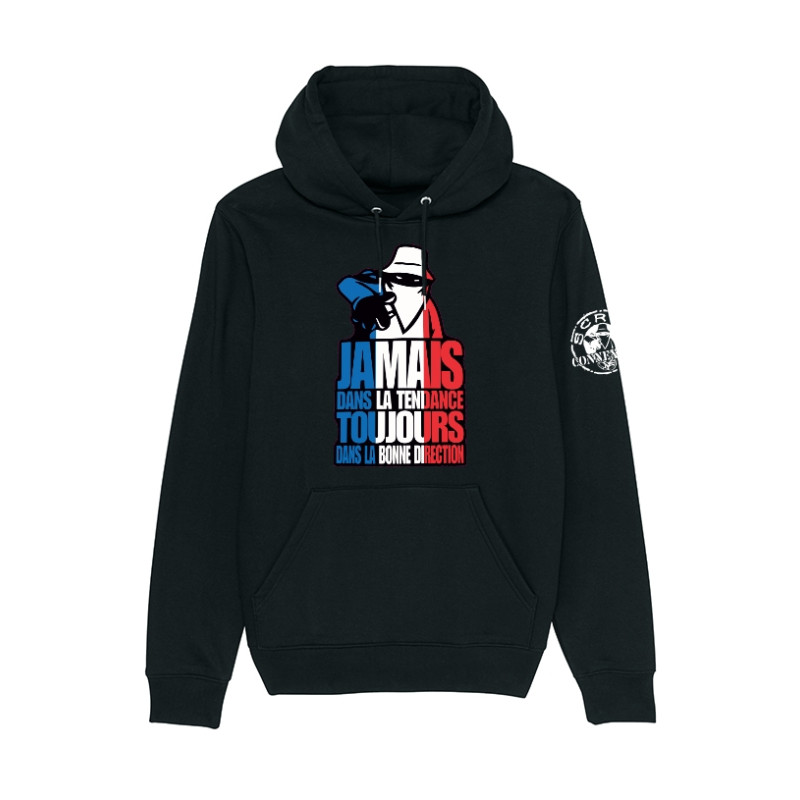Sweat Capuche Euro France Jamais dans la tendance