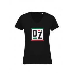 Tshirt Femme Col V DZ2 de dz2 (Freeman & l1dzirable) sur Scredboutique.com