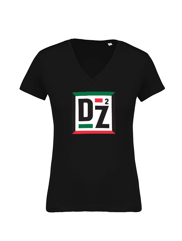 Tshirt Femme Col V DZ2 de dz2 (Freeman & l1dzirable) sur Scredboutique.com