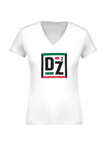 dz2 (Freeman & l1dzirable) Tshirt Femme Col V DZ2