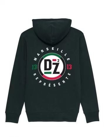 dz2 (Freeman & l1dzirable) Veste Zippée DZ2 Marseille Represente