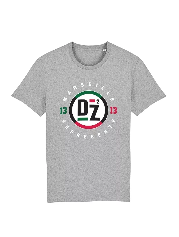 Tshirt DZ2 Marseille Represente de dz2 (Freeman & l1dzirable) sur Scredboutique.com