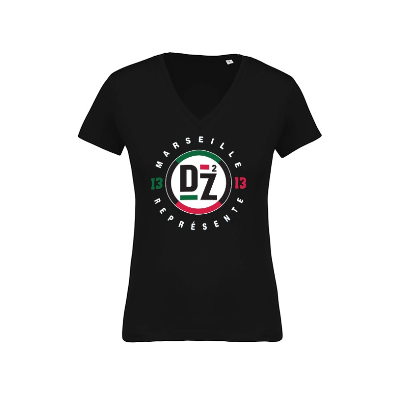 Tshirt femme DZ2 Marseille Represente