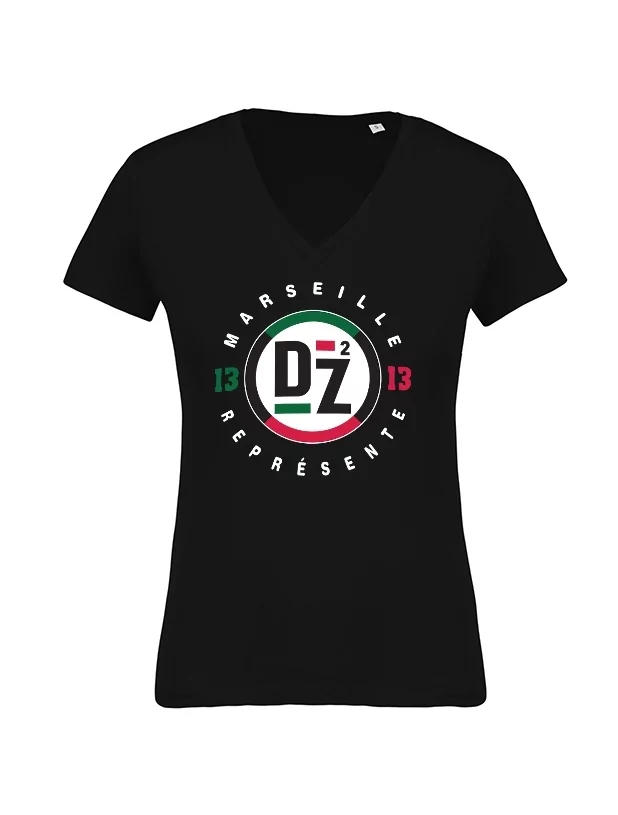 Tshirt femme DZ2 Marseille Represente de dz2 (Freeman & l1dzirable) sur Scredboutique.com