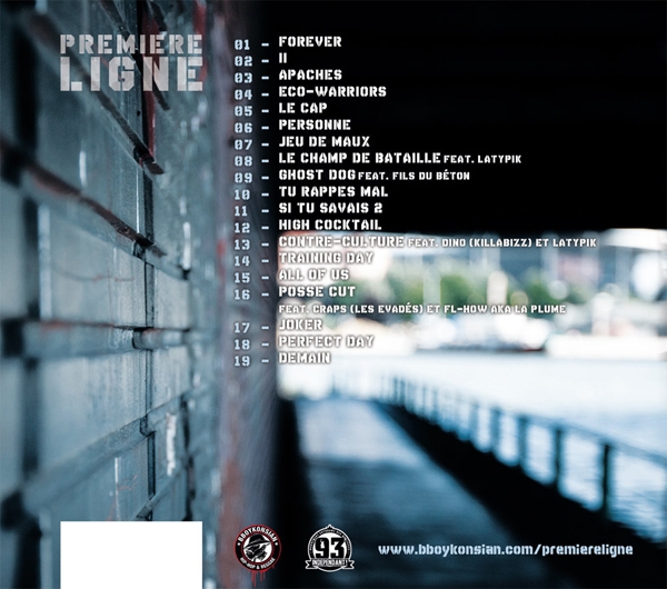 Album Cd "Première Ligne II" de skalpel sur Scredboutique.com