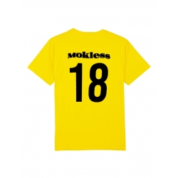 Tshirt Belgique Scred Jaune Personnalisable de scred connexion sur Scredboutique.com