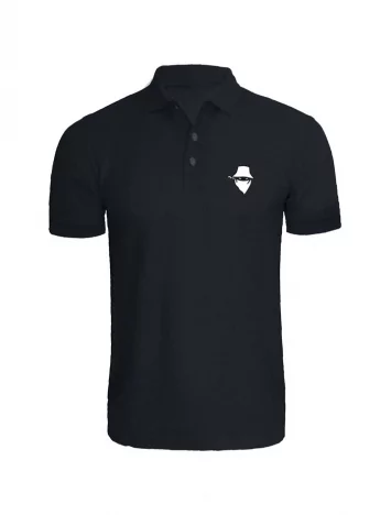 Polo Noir Visage