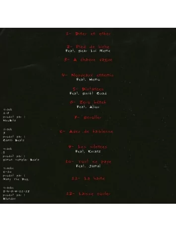 Album Cd BigMak - Levée de fond