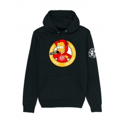 Sweat capuche Scred Quand je dis Scred