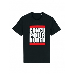 Tshirt Concu pour durer de anonymous label sur Scredboutique.com