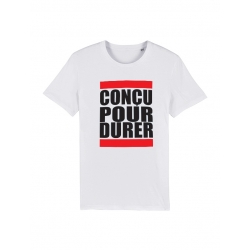 Tshirt Concu pour durer de anonymous label sur Scredboutique.com