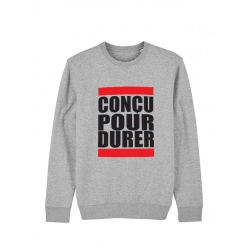 Sweat Concu pour durer de anonymous label sur Scredboutique.com