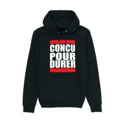 Sweat capuche Concu pour durer de anonymous label sur Scredboutique.com
