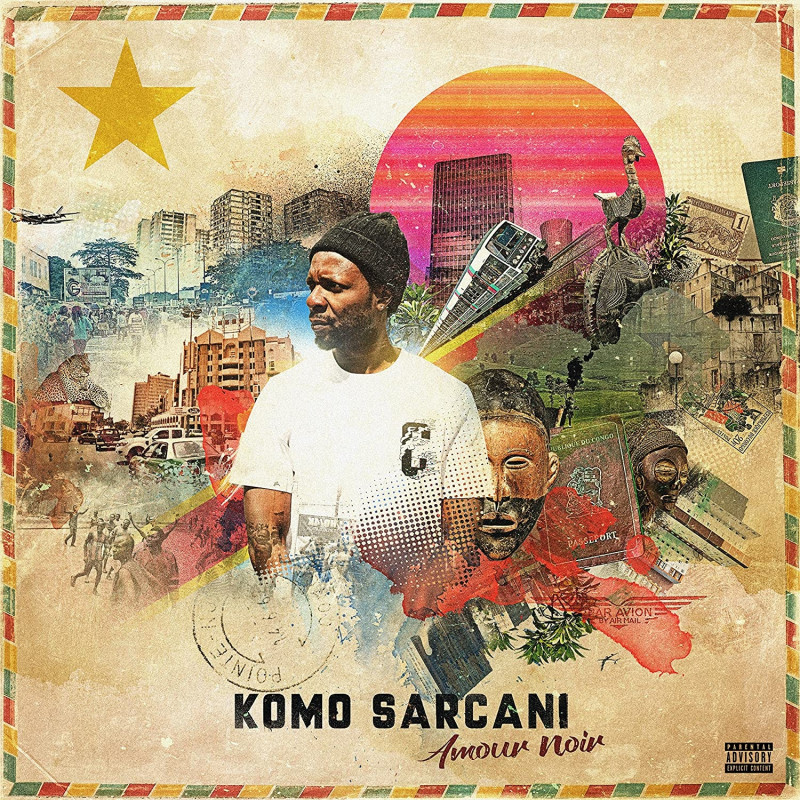 Album vinyle "komo sarcani" - Amour noir